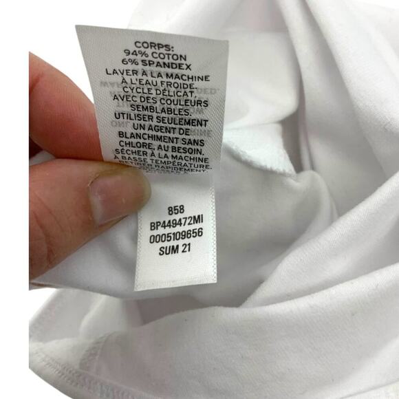 BP Halter Crop Top In White Size XS NWOT - Picture 5 of 5